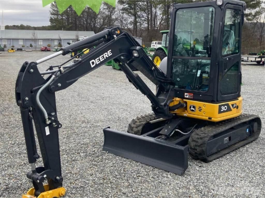 John Deere 30 P Mini ekskavatori < 7 t