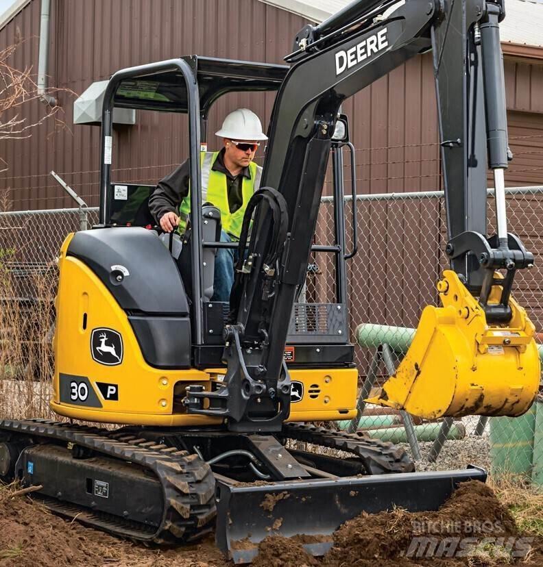 John Deere 30 P Mini ekskavatori < 7 t