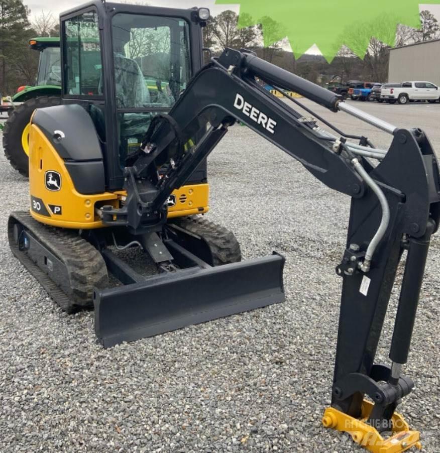 John Deere 30 P Mini ekskavatori < 7 t