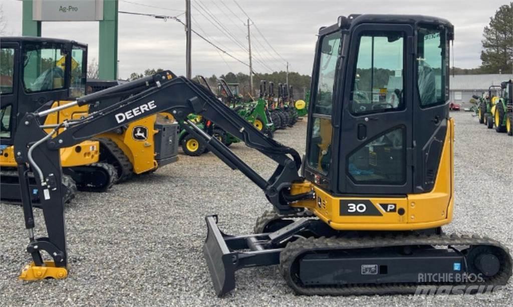 John Deere 30 P Mini ekskavatori < 7 t