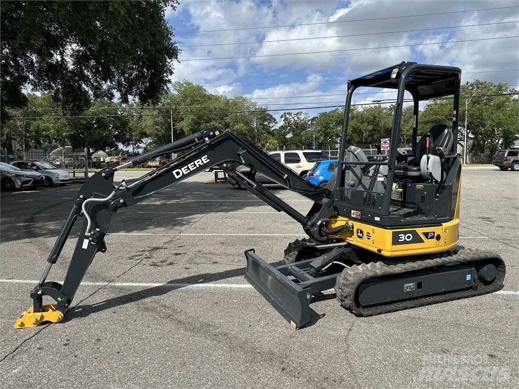 John Deere 30 P Mini ekskavatori < 7 t