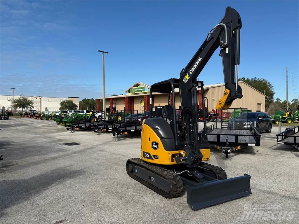 John Deere 30 P Mini ekskavatori < 7 t