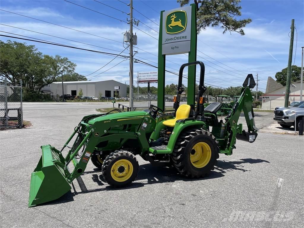 John Deere 3025E Kompaktie traktori