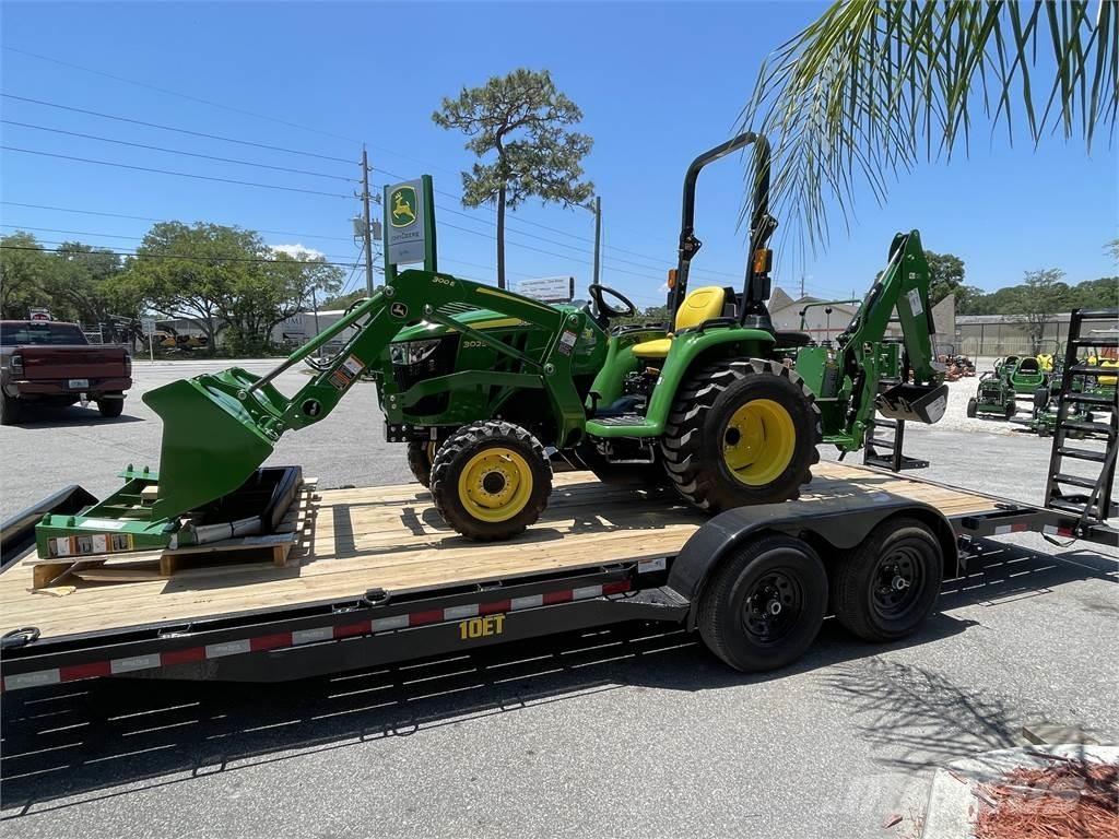John Deere 3025E Kompaktie traktori