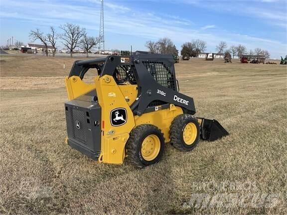 John Deere 318G Lietoti riteņu kompaktiekrāvēji