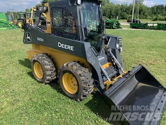 John Deere 320G Lietoti riteņu kompaktiekrāvēji