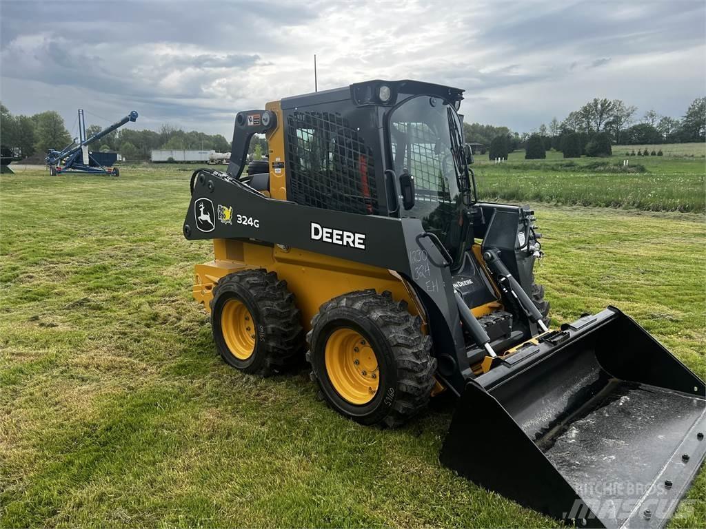 John Deere 324G Lietoti riteņu kompaktiekrāvēji