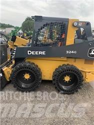 John Deere 324G Lietoti riteņu kompaktiekrāvēji
