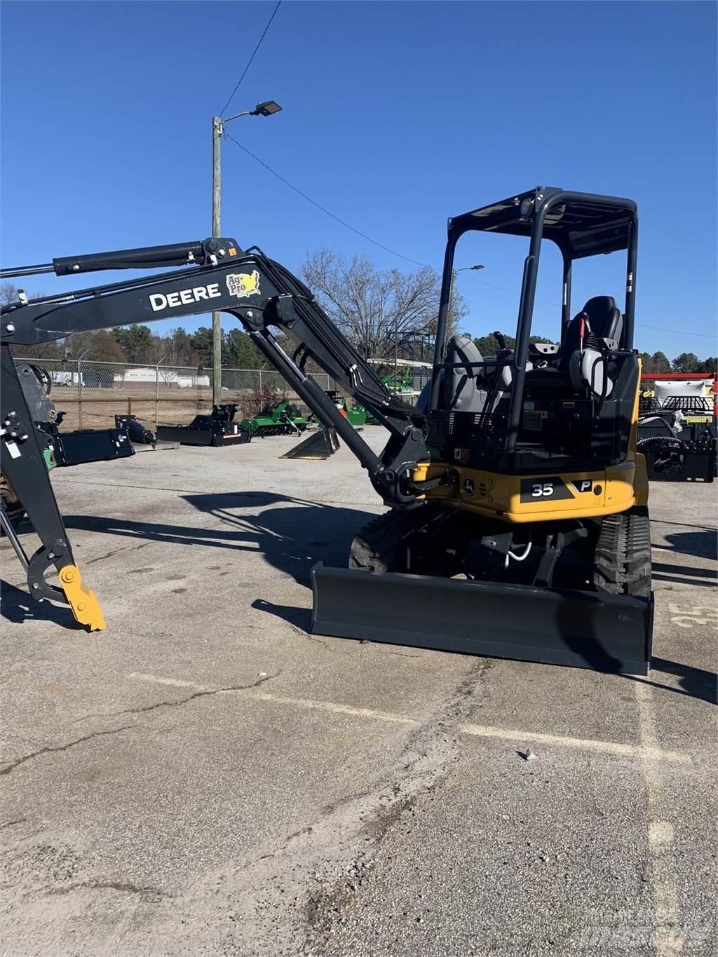 John Deere 35 P Mini ekskavatori < 7 t