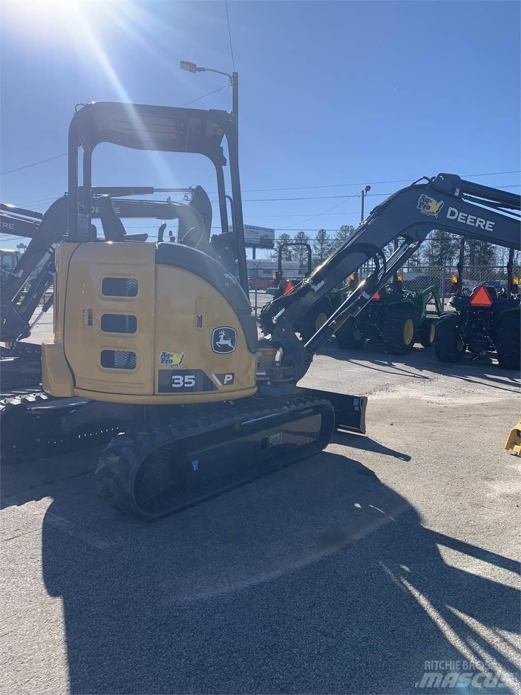 John Deere 35 P Mini ekskavatori < 7 t