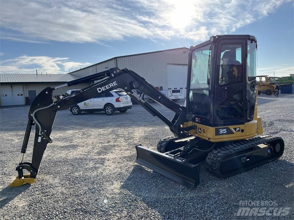 John Deere 35 P Mini ekskavatori < 7 t