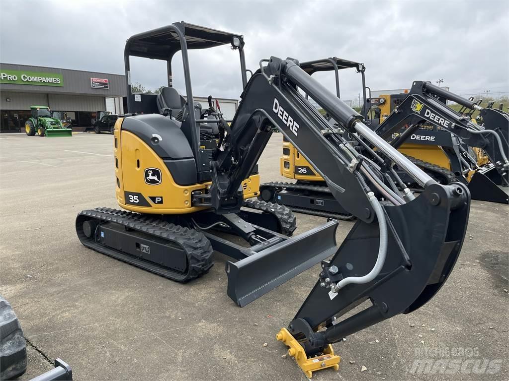 John Deere 35 P Mini ekskavatori < 7 t