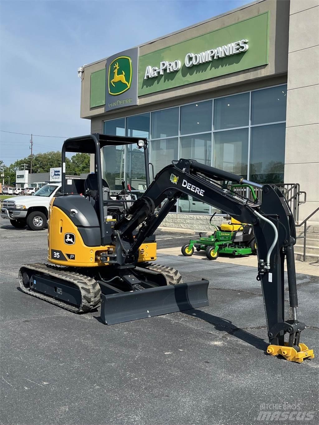 John Deere 35 P Mini ekskavatori < 7 t