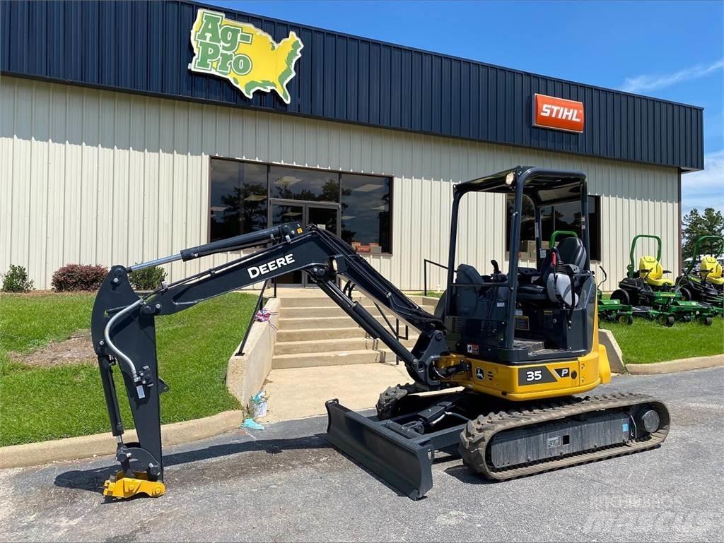John Deere 35 P Mini ekskavatori < 7 t