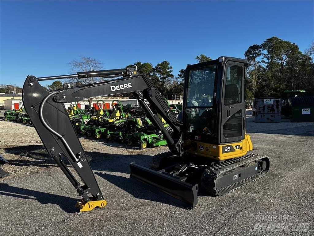 John Deere 35 P Mini ekskavatori < 7 t