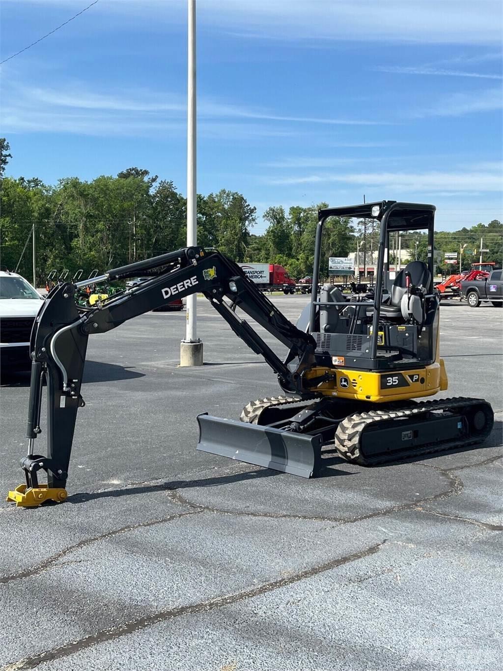 John Deere 35 P Mini ekskavatori < 7 t