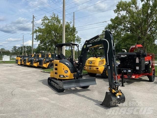 John Deere 35 P Mini ekskavatori < 7 t