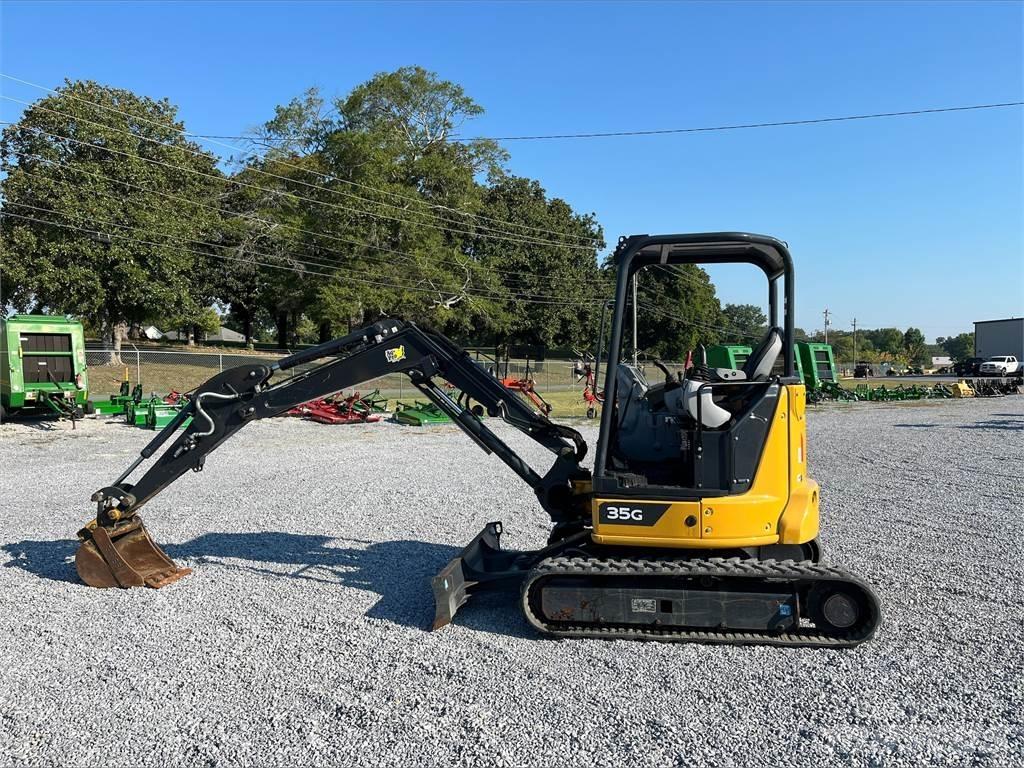 John Deere 35G Mini ekskavatori < 7 t