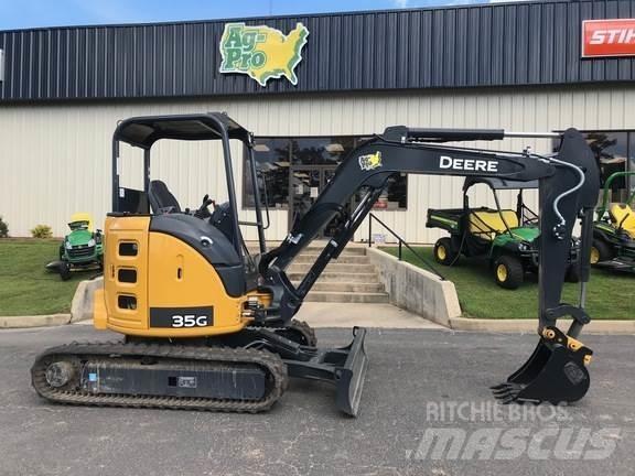 John Deere 35G Mini ekskavatori < 7 t