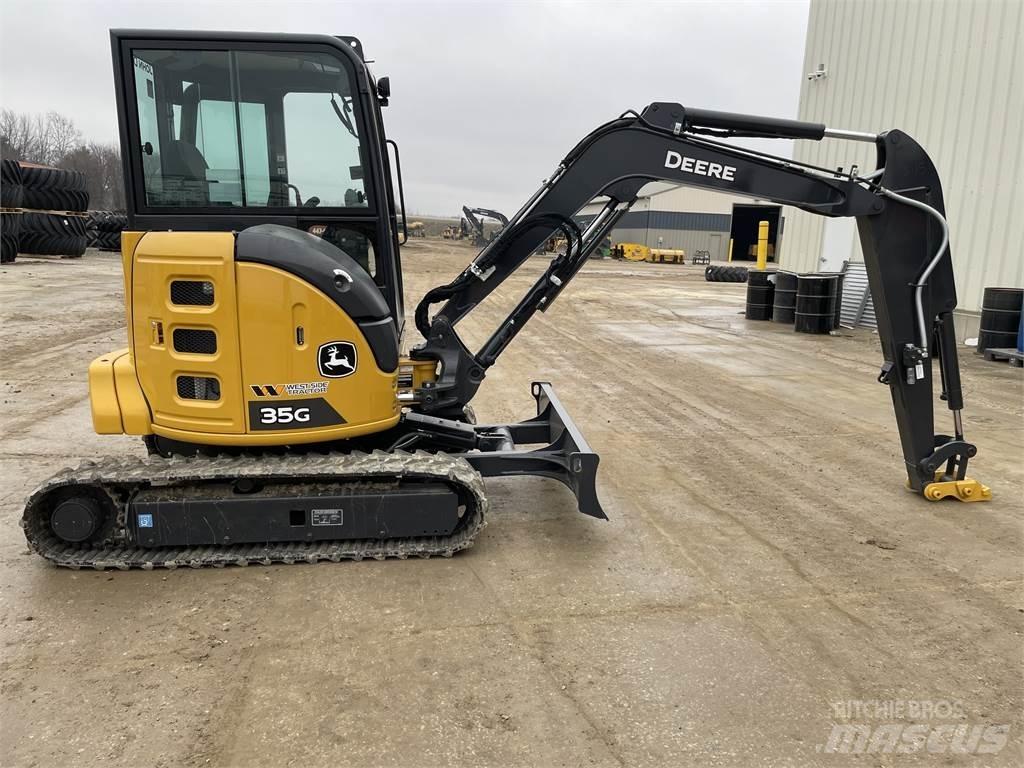 John Deere 35G Mini ekskavatori < 7 t