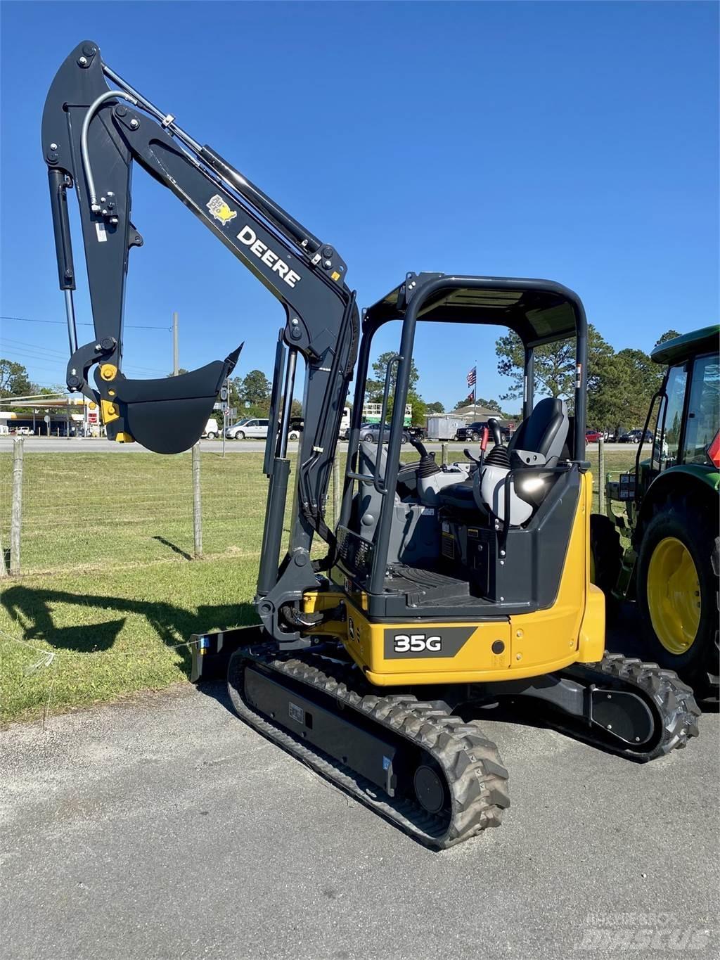 John Deere 35G Mini ekskavatori < 7 t