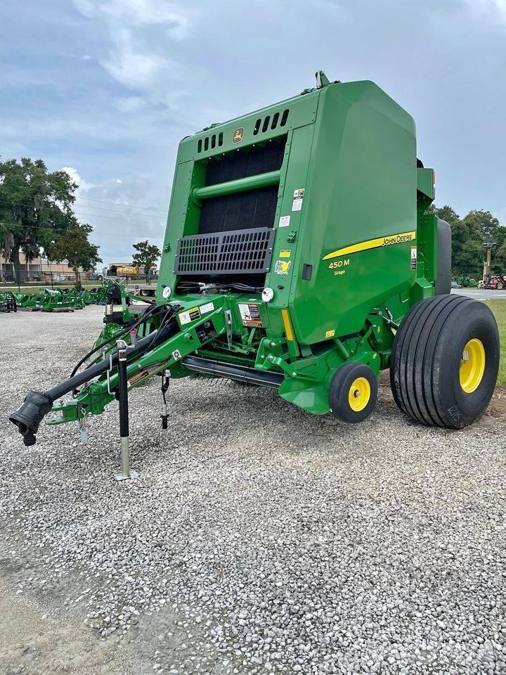 John Deere 450M Rituļu preses