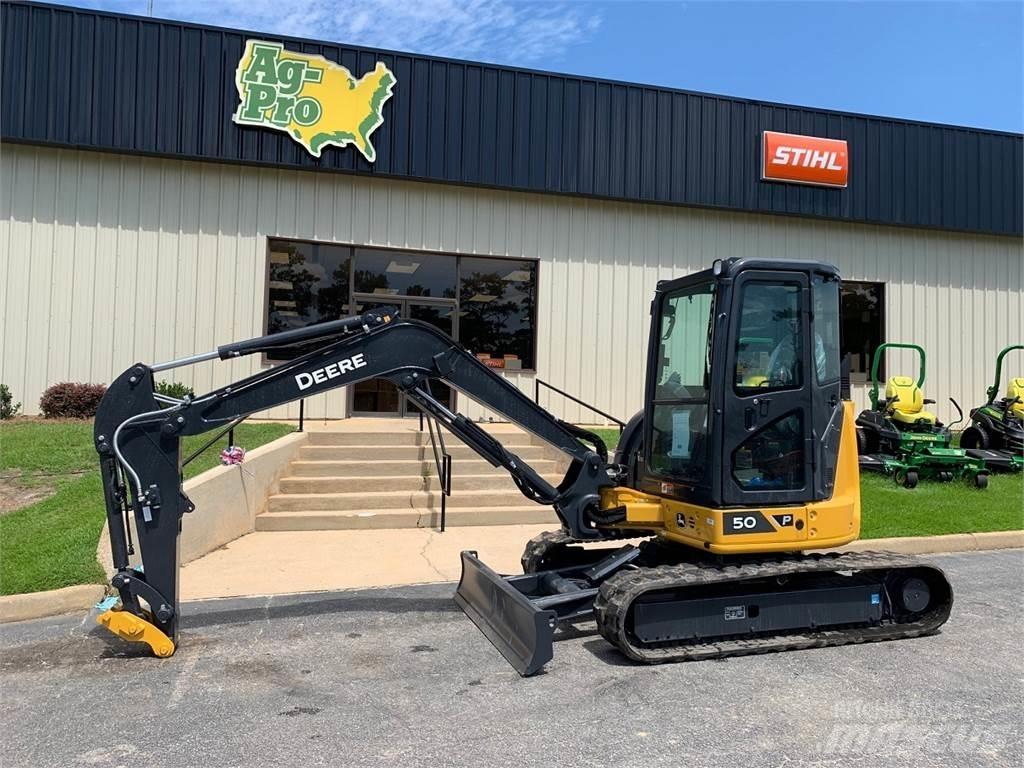 John Deere 50 P Mini ekskavatori < 7 t