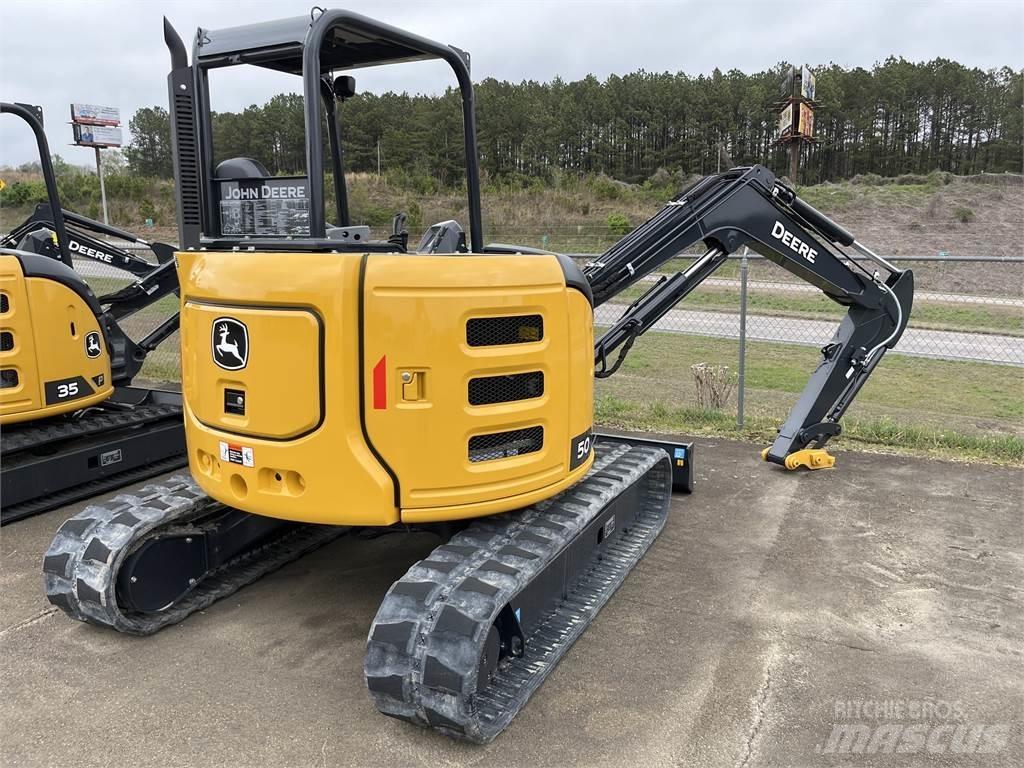 John Deere 50 P Mini ekskavatori < 7 t