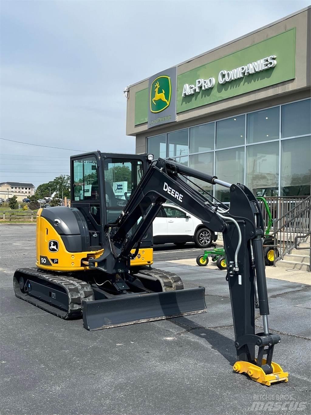 John Deere 50 P Mini ekskavatori < 7 t