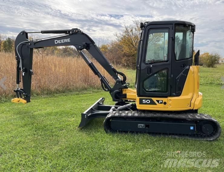 John Deere 50 P Mini ekskavatori < 7 t