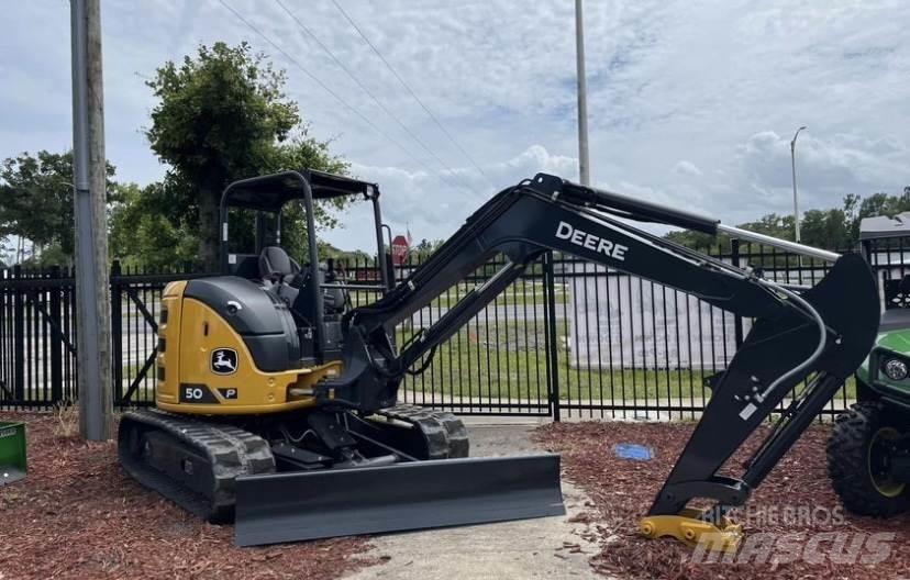 John Deere 50 P Mini ekskavatori < 7 t