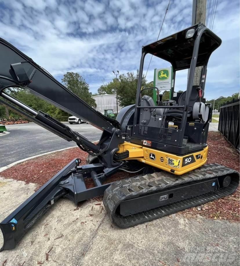 John Deere 50 P Mini ekskavatori < 7 t