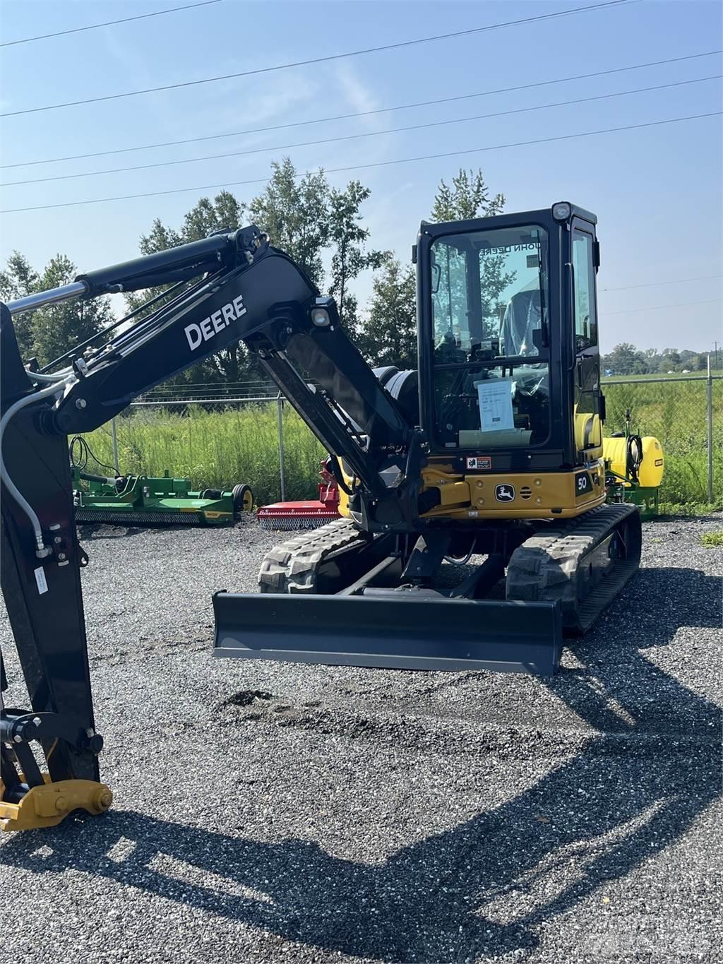 John Deere 50 P Mini ekskavatori < 7 t