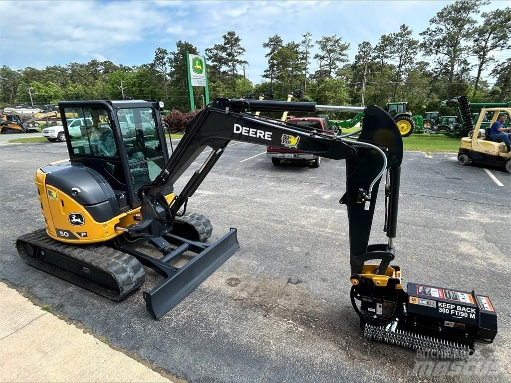 John Deere 50 P Mini ekskavatori < 7 t