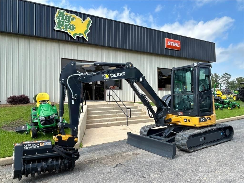 John Deere 50 P Mini ekskavatori < 7 t