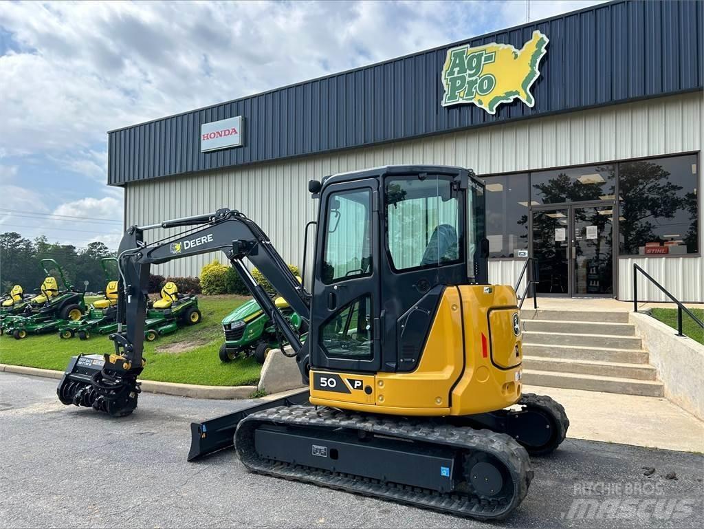 John Deere 50 P Mini ekskavatori < 7 t