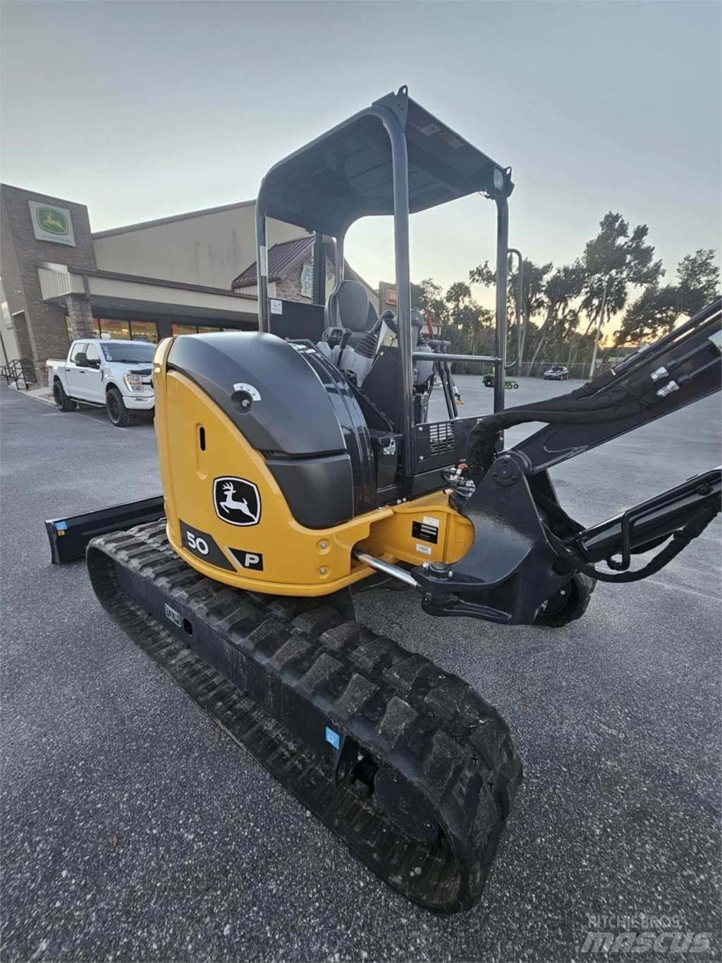 John Deere 50 P Mini ekskavatori < 7 t