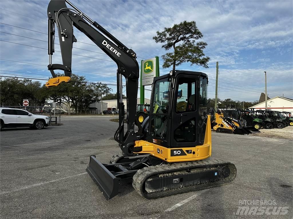 John Deere 50 P Mini ekskavatori < 7 t