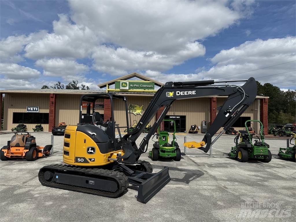 John Deere 50 P Mini ekskavatori < 7 t