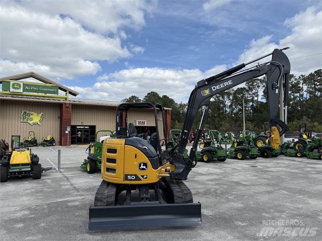 John Deere 50 P Mini ekskavatori < 7 t