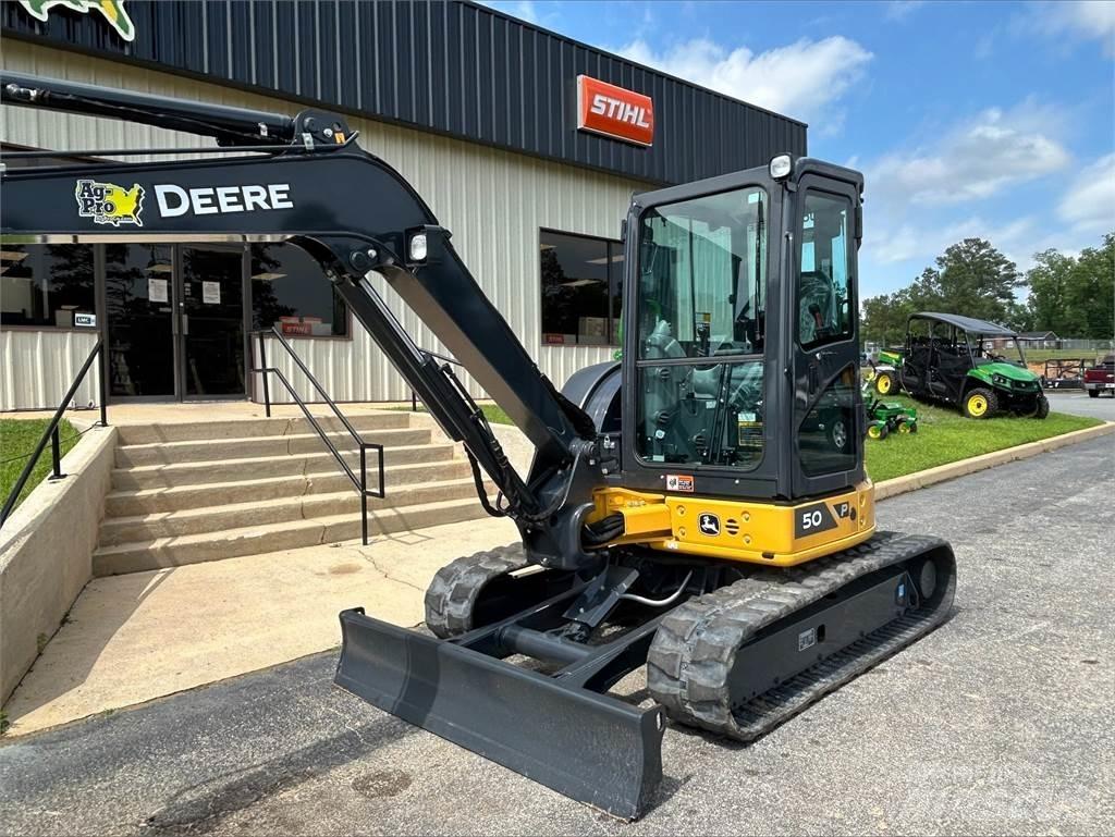 John Deere 50 P Mini ekskavatori < 7 t