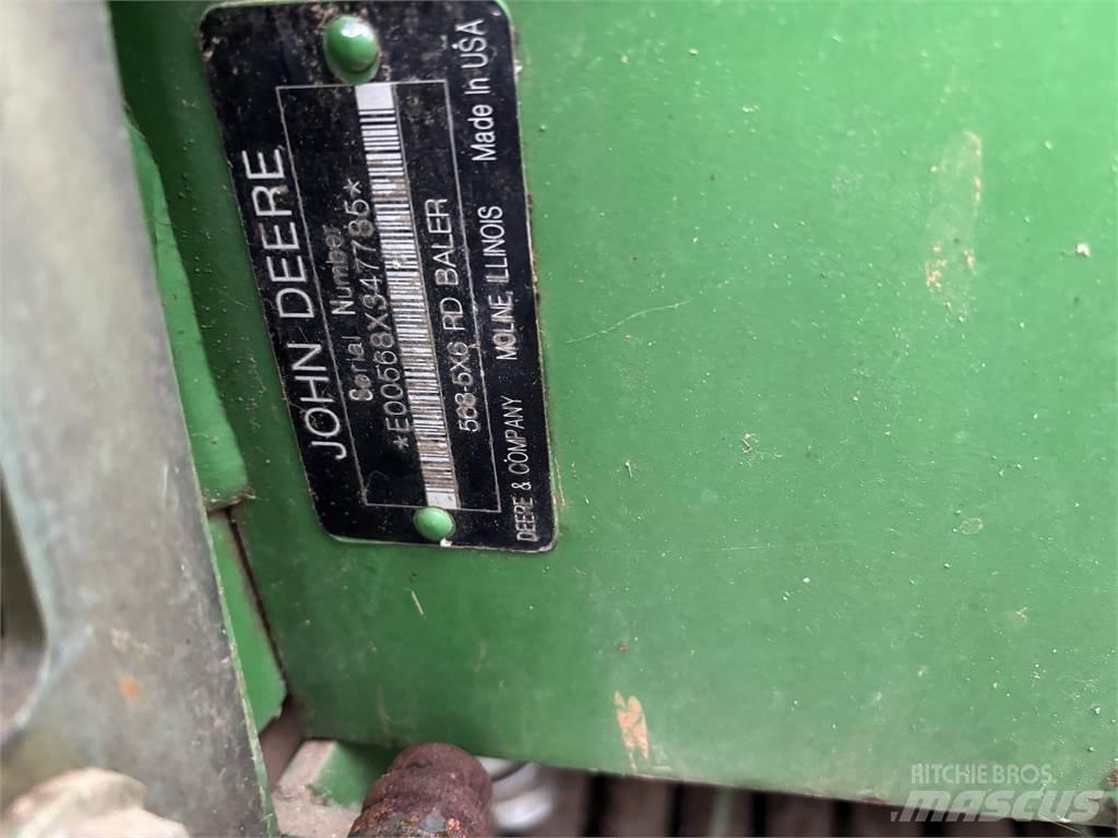 John Deere 568 Rituļu preses