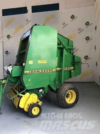 John Deere 590 Rituļu preses