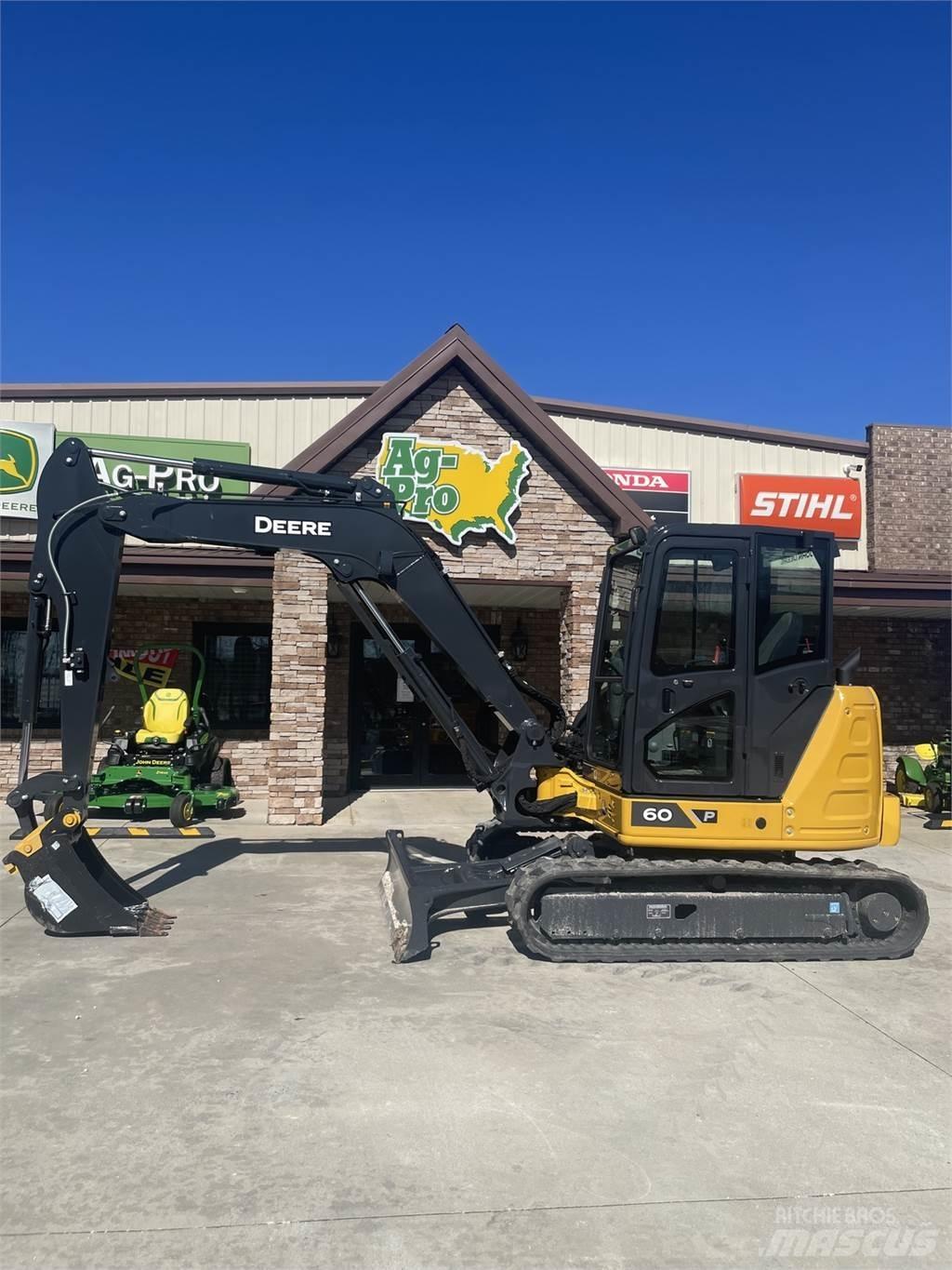John Deere 60 P Mini ekskavatori < 7 t