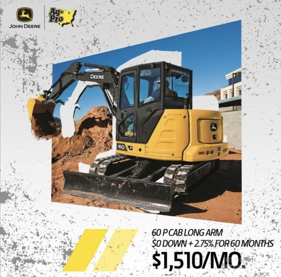 John Deere 60 P Mini ekskavatori < 7 t