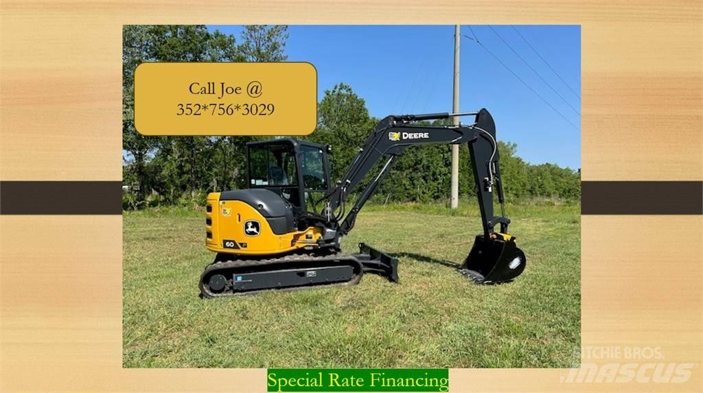 John Deere 60 P Mini ekskavatori < 7 t