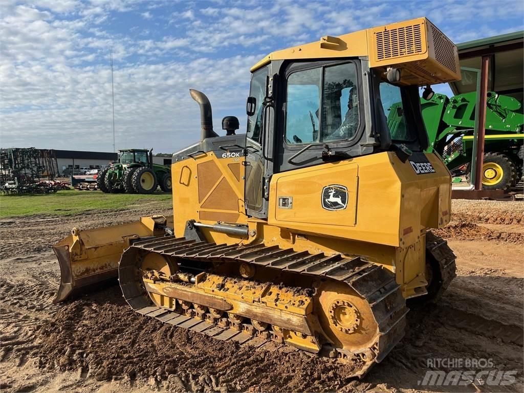 John Deere 650K Kāpurķēžu buldozeri