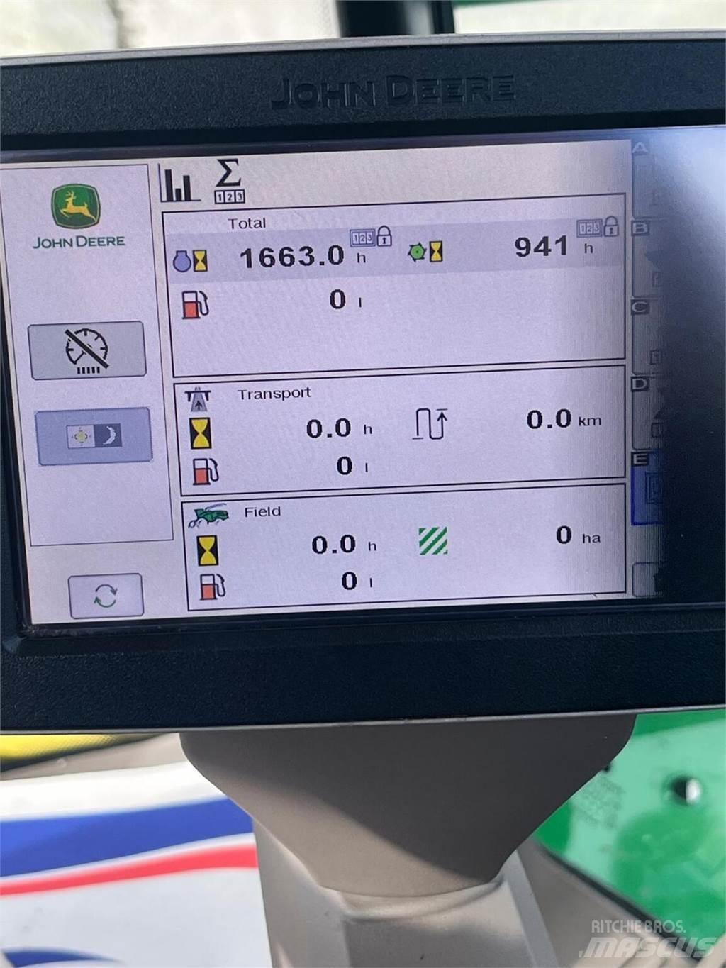 John Deere 9600 Zāles smalcinātāji