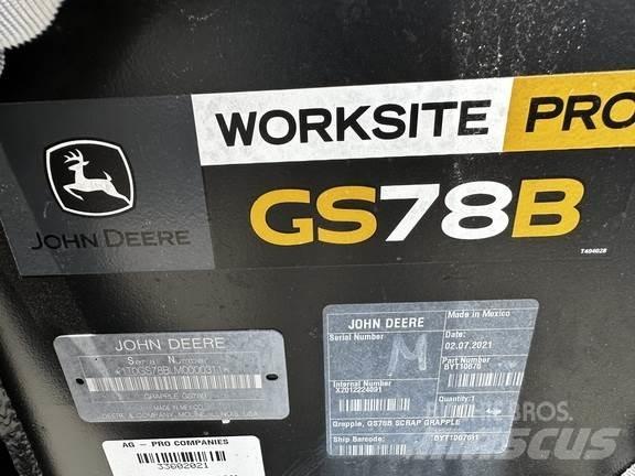 John Deere GS78B Pašgrābji