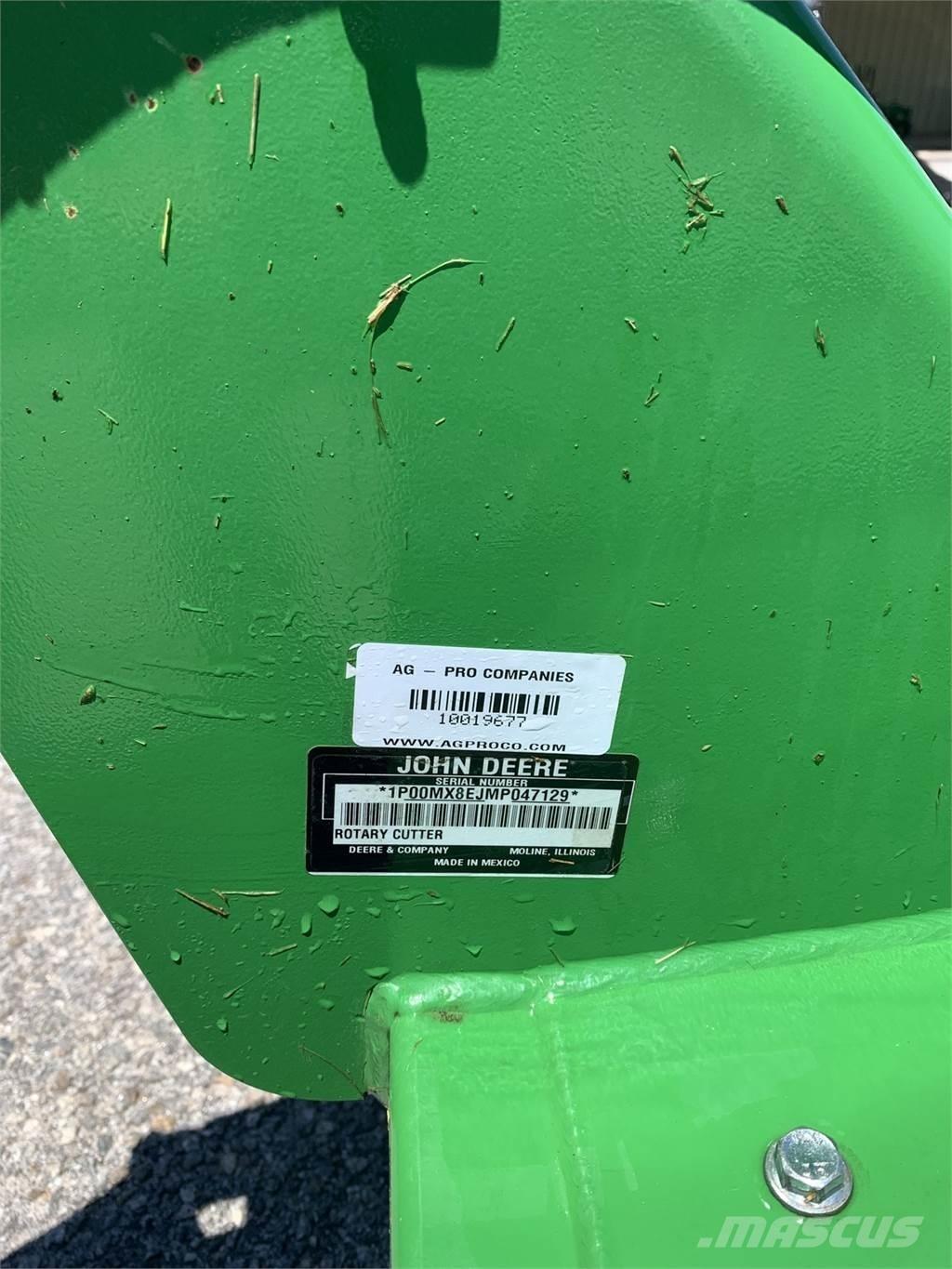 John Deere MX8 Ķīpu smalcinātāji, griezēji un attinēji